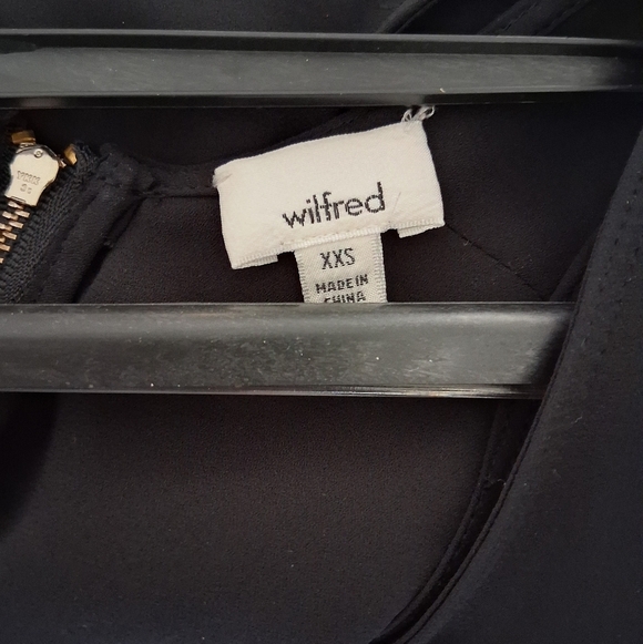 Wilfred/ Elegant Black Sleeveless Midi Dress/ Size US XXS - Picture 8 of 15